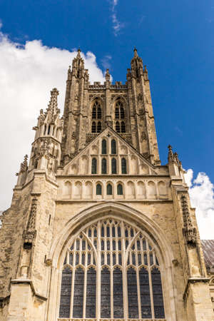 Canterbury view in summer, Kent, Englandの写真素材