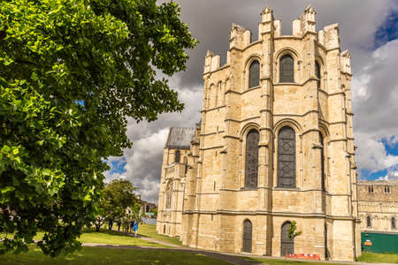 Canterbury view in summer, Kent, Englandの写真素材