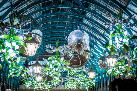 Christmas lights 2017 on Oxford street, London, UK