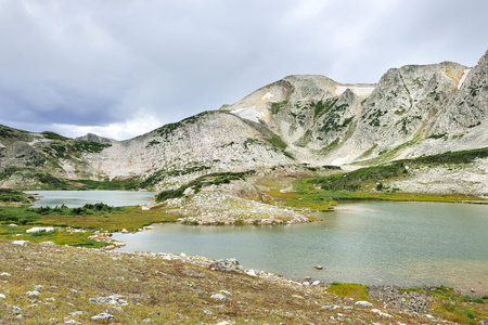 Medicine Bow Mountains in Wyoming during summer