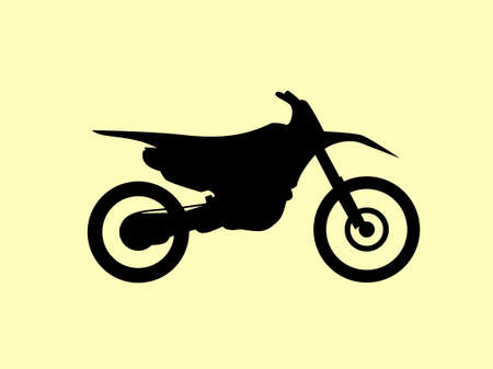 Motocross motorbike backgroundのイラスト素材
