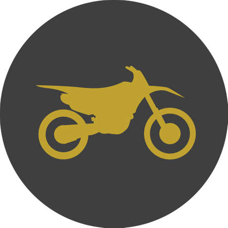 Motocross motorbike background, vector illustrationのイラスト素材
