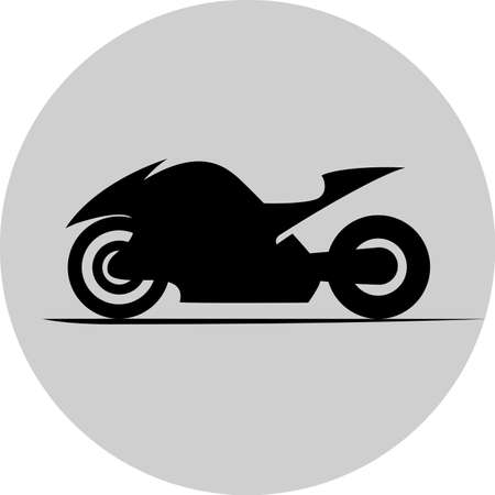 A sport bike vectorのイラスト素材