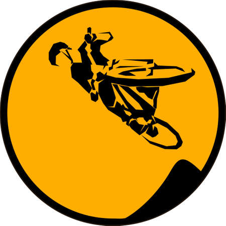 bicycle racer extremeの写真素材