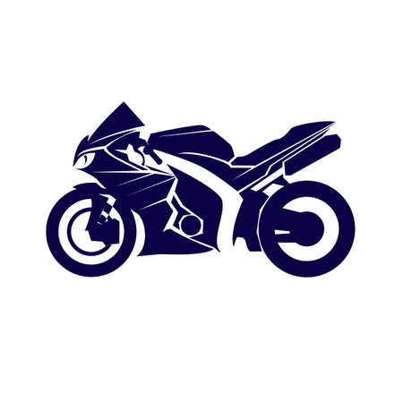 fast extreme sport bike vector eps10 illustration iconのイラスト素材