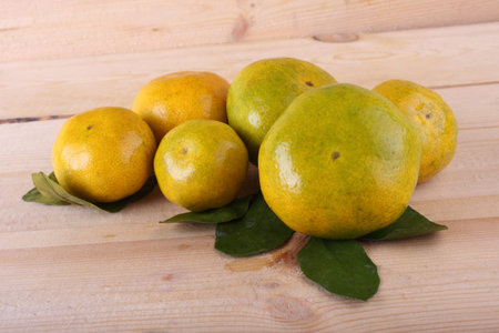 Mandarin harvest