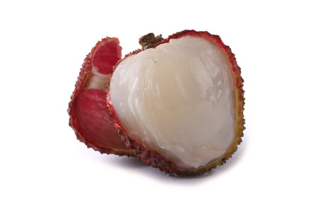 Lychee isolated on white