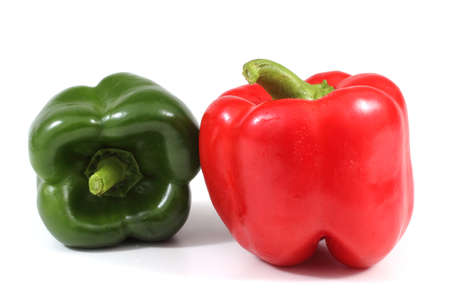 Red and green plantsの写真素材