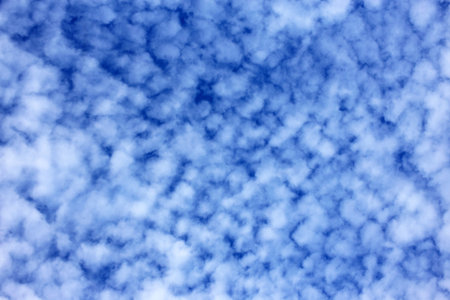 Altocumulus clouds background