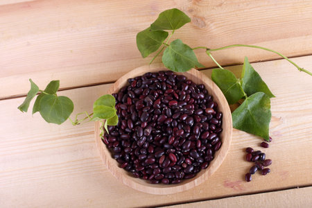 Kidney beans on table