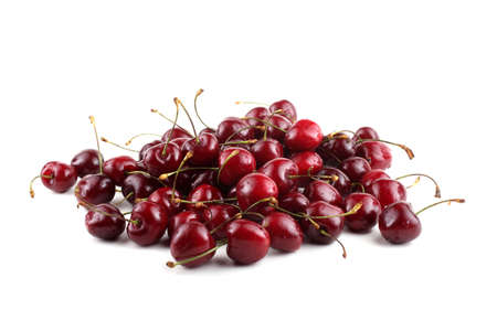 Red cherriesの写真素材