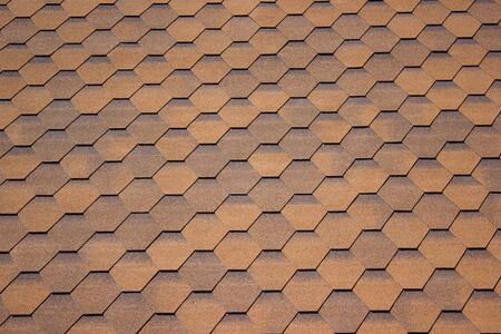 Texture flexible roofing tile, hexagonal roofing materialの写真素材