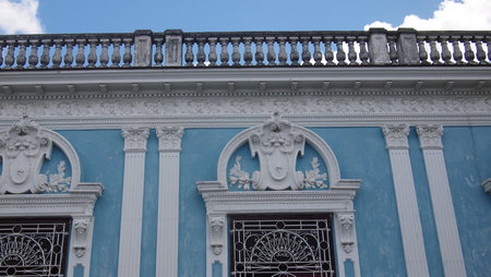 Beautiful elements of architecture and views of Sancti Spiritus, Cuba