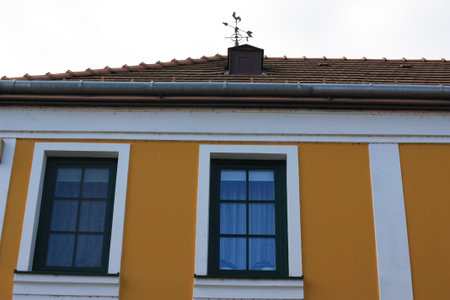 Beautiful elements of historical architecture and views of Szentendre, Hungary