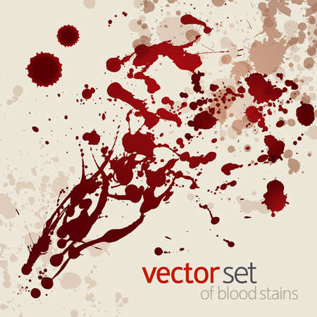 Splattered blood stains,  backgroundのイラスト素材