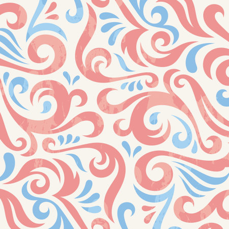 Vintage background, vector traceryのイラスト素材