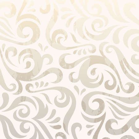 Vintage wallpaper, vector traceryのイラスト素材