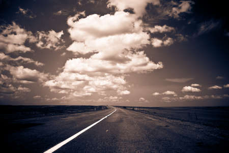 freeway hillの写真素材