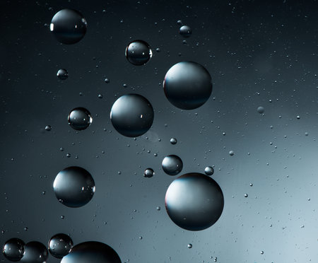 abstract background with bubbles