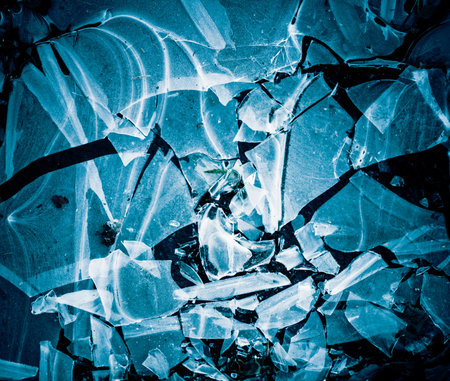 broken ice texture