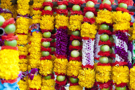 Hindu religious offeringsの写真素材