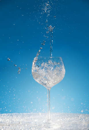 Water splashの写真素材