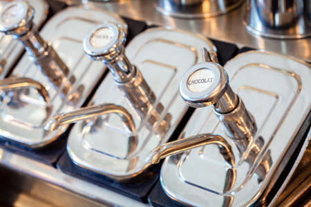 Syrup dispensersの写真素材