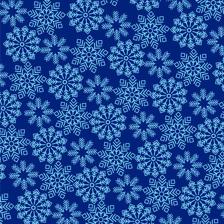 New Year and Christmas vector patternのイラスト素材