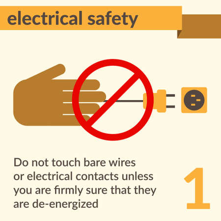 Occupational Safety and Health vector icons and signs set.のイラスト素材