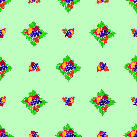 Floral ornament seamless hand-draw to victor patternのイラスト素材