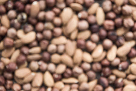 unfocused background of the nutの写真素材
