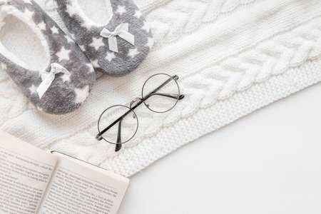 Home comfort and winter evening.の写真素材