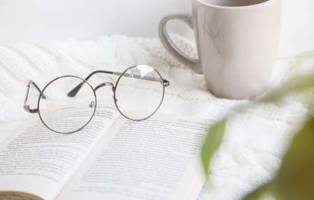 Home comfort and winter evening.の写真素材