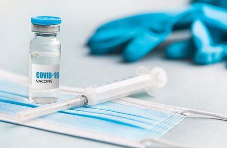 Vaccine and syringe injection. It use for prevention,immunization and treatment from  virus...
