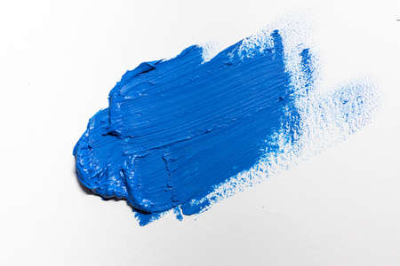 paint smear on white isolated background. Background for textの写真素材