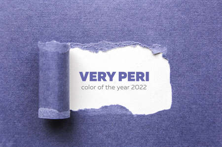 Card with color very violet on white backgroundの写真素材