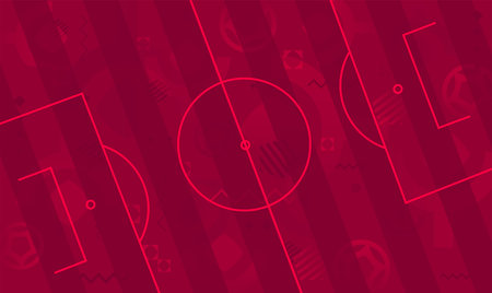 world football championship 2022, soccer field background in color national flag