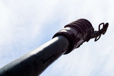 Artillery gun barrelの写真素材