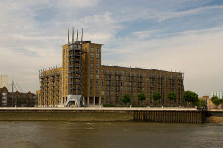 House on the River Thamesのeditorial素材