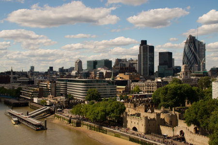 skyline of London