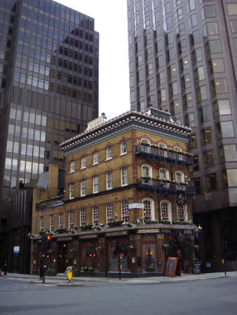 small house in London Cityのeditorial素材