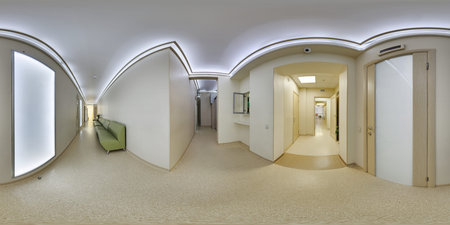 360 panorama of a medical institution