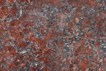 Granite Texture, Red Base with Black and Gray Spotsの写真素材