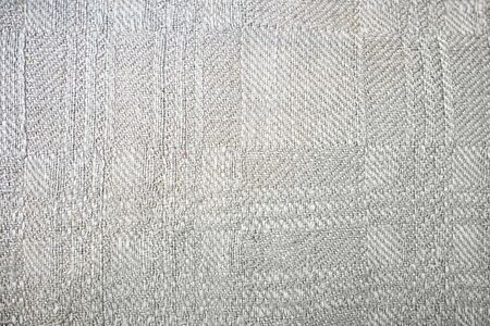 Gray handmade fabric texture. Abstract background, empty template.の写真素材
