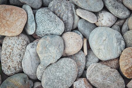 Stone texture closeup different shapes of stonesの写真素材