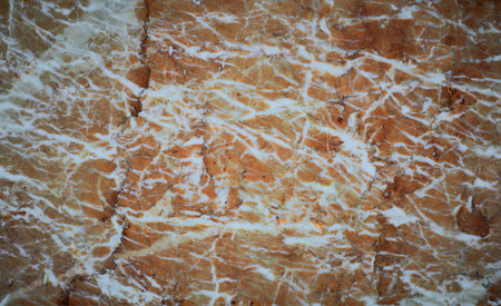 White and red-brown marble wallpaper background textureの写真素材