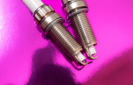 spark plug for internal combustion engineの写真素材