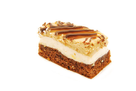 Cookie isolated on whiteの写真素材