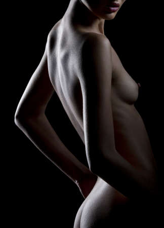 Naked strangerの写真素材