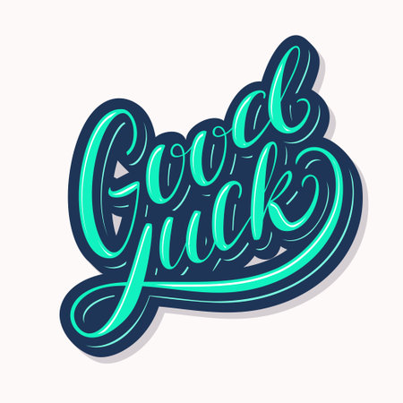 Good luck. Farewell card.の写真素材